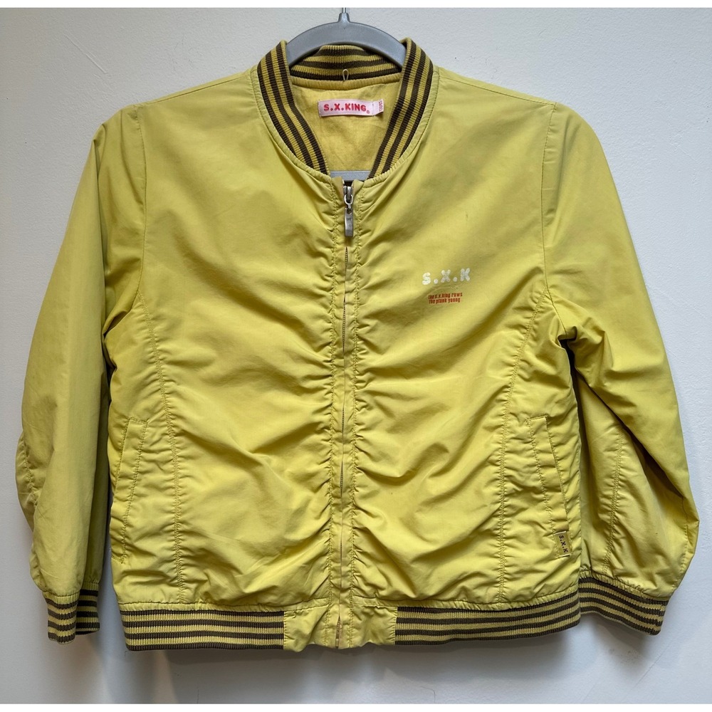Retro Bomber‎ Jacket Youth Unisex Streetwear Blokecore Kidcore Hip Hop